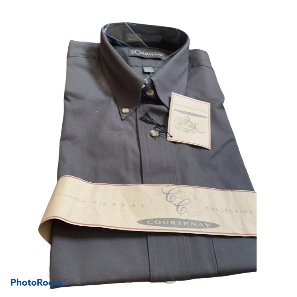 Gray Courtney Dress shirt NWT 15half